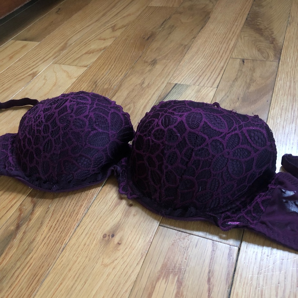 PINK laced Bra